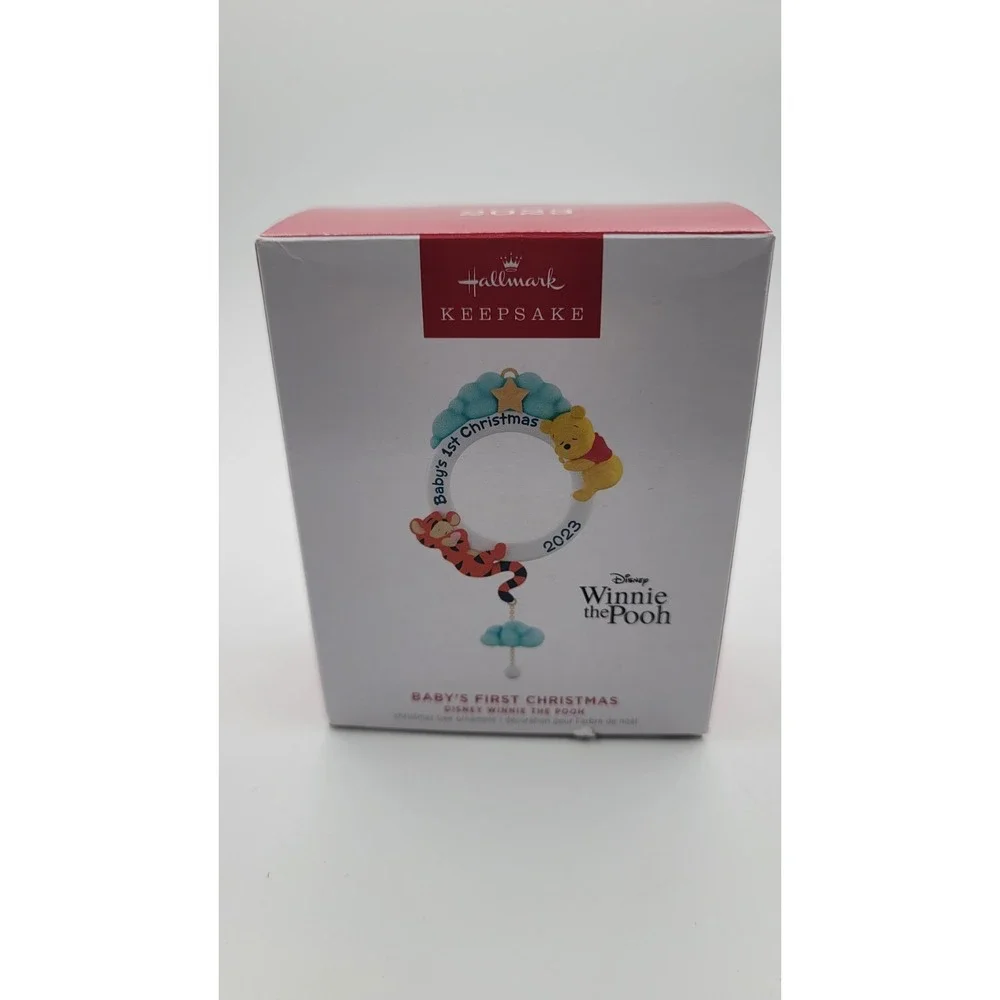 Hallmark 2023‎ Keepsake Disney Winnie the Pooh Baby's First Christmas
